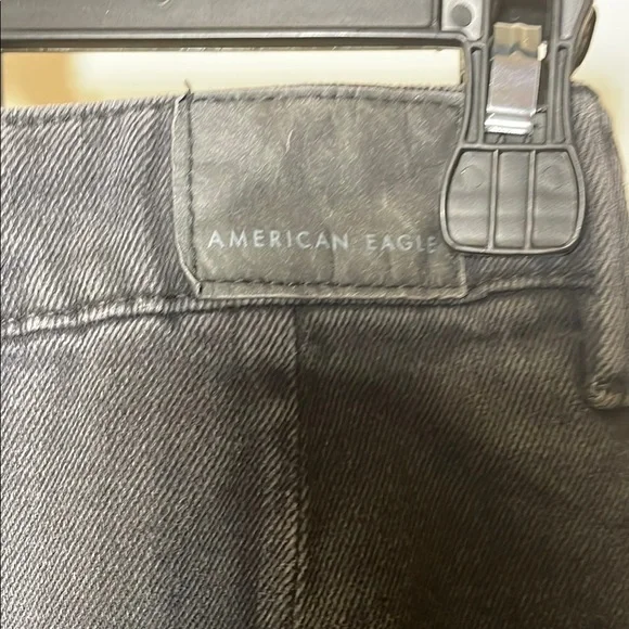 American Eagle Outfitters Black Denim Mini Skirt - Picture 5 of 10